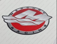 Mercury Racing 225XS Optimax DFI 2016-2017 Outboard Decal Kit